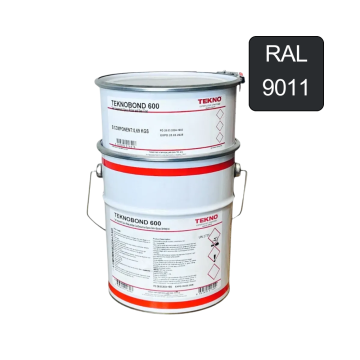 Эпоксидная краска для бетонного пола Teknobond 600, 5 кг, черный цвет (RAL 9011)